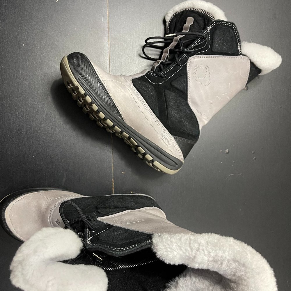COLUMBIA BL 1464-010 OMNI-HEAT WOMENS TALL WATERPROOF WINTER WARM LINED BOOTS